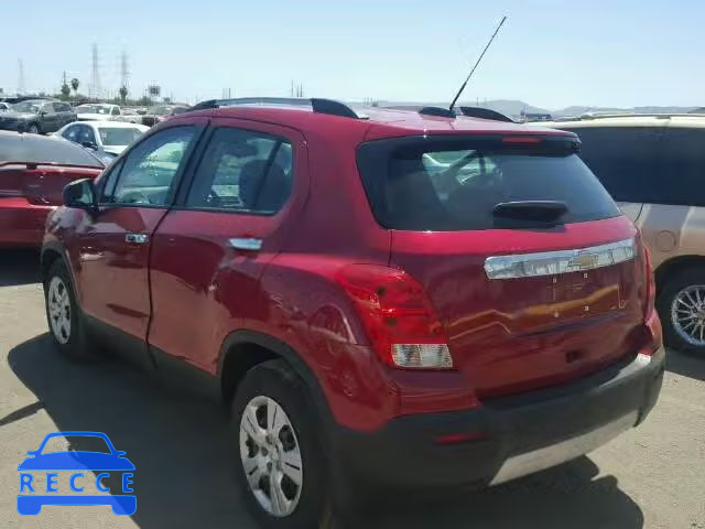 2015 CHEVROLET TRAX LS KL7CJKSBXFB131337 image 2