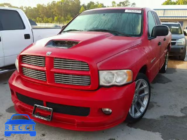 2005 DODGE RAM SRT-10 3D7HA18H95G814771 зображення 1