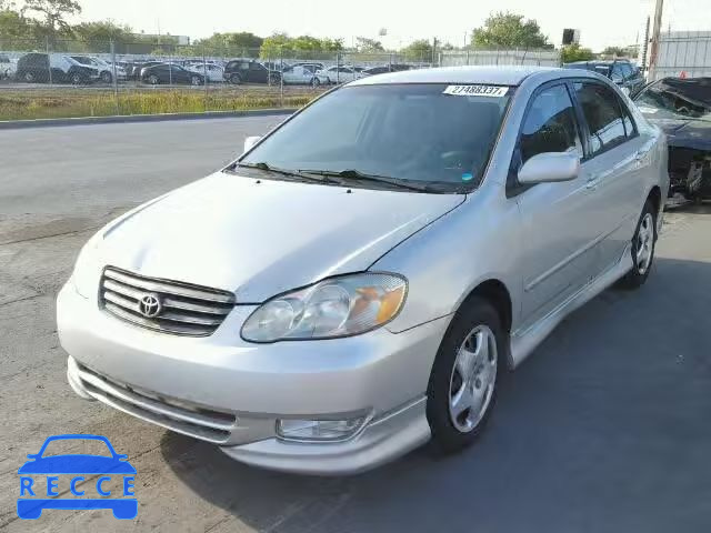 2004 TOYOTA COROLLA 1NXBR32E54Z258596 image 1