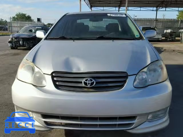 2004 TOYOTA COROLLA 1NXBR32E54Z258596 image 8