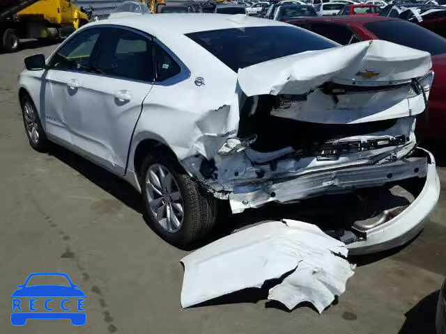 2017 CHEVROLET IMPALA LT 2G1105S32H9118764 image 2