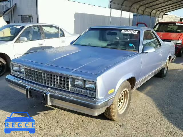 1986 CHEVROLET EL CAMINO 3GCCW80H0GS919273 image 1