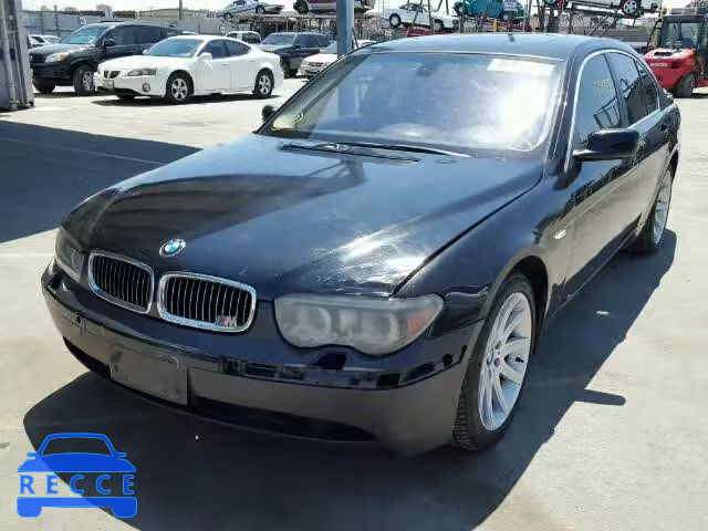 2004 BMW 745I WBAGL63584DP73049 зображення 1