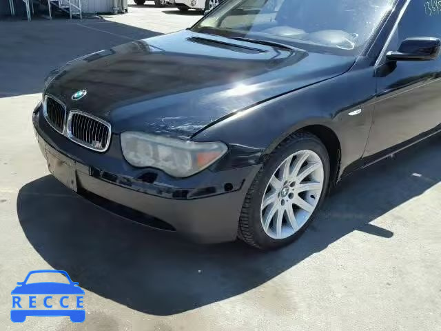 2004 BMW 745I WBAGL63584DP73049 зображення 8