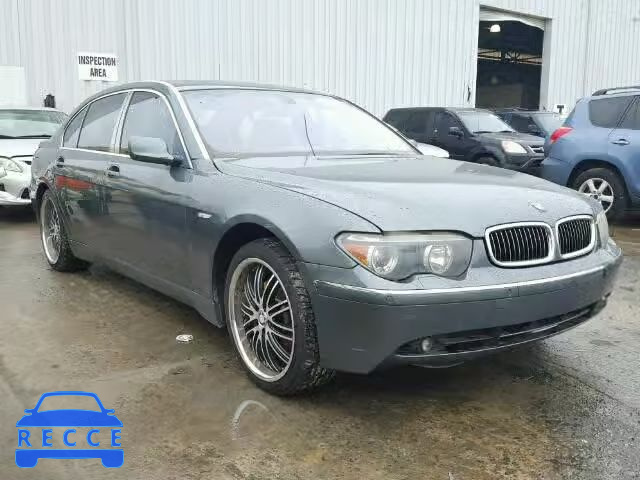 2002 BMW 745LI WBAGN63412DR03588 Bild 0