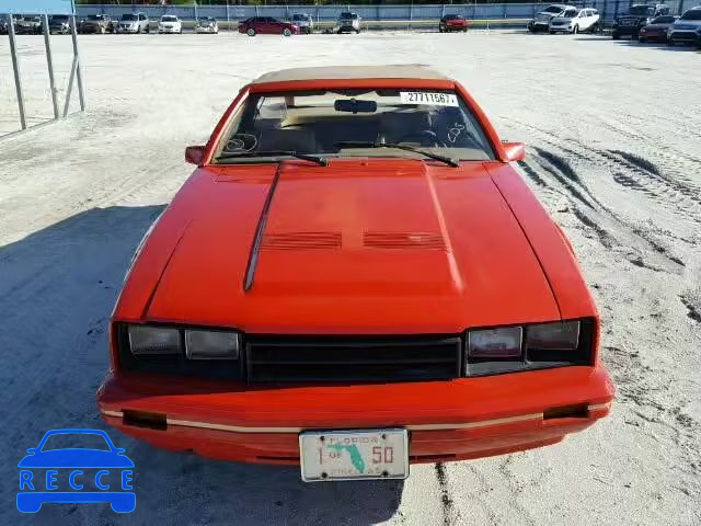 1984 MERCURY CAPRI 1MHBP79MXEF620010 image 8