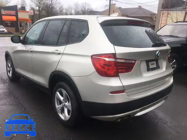 2012 BMW X3 XDRIVE2 5UXWX5C54CL721952 image 2