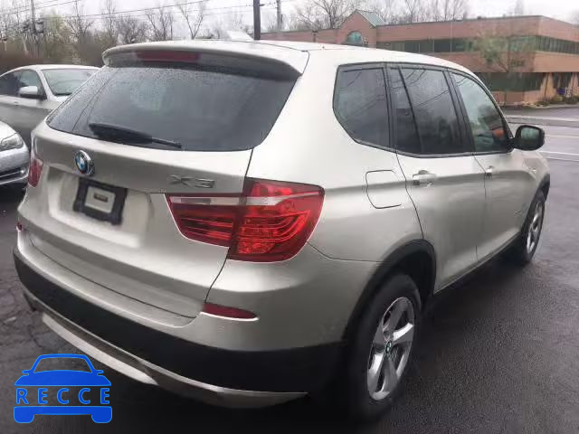 2012 BMW X3 XDRIVE2 5UXWX5C54CL721952 image 3