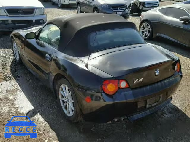 2003 BMW Z4 2.5I 4USBT33473LS40434 image 2