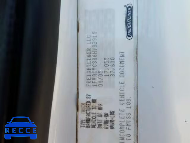 2006 FREIGHTLINER M2 106 MED 1FVACYCS86HV33915 image 9