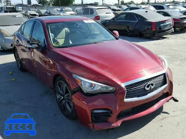 2014 INFINITI Q50 HYBRID JN1AV7AP6EM691399 зображення 0