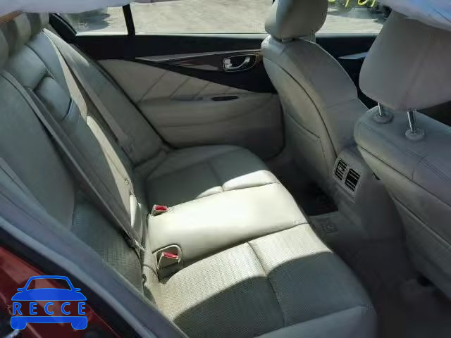 2014 INFINITI Q50 HYBRID JN1AV7AP6EM691399 image 5