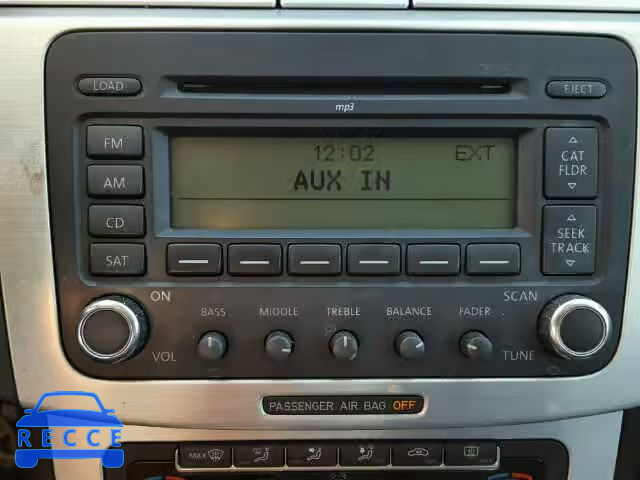 2009 VOLKSWAGEN CC LUXURY WVWHL73C29E558442 image 8