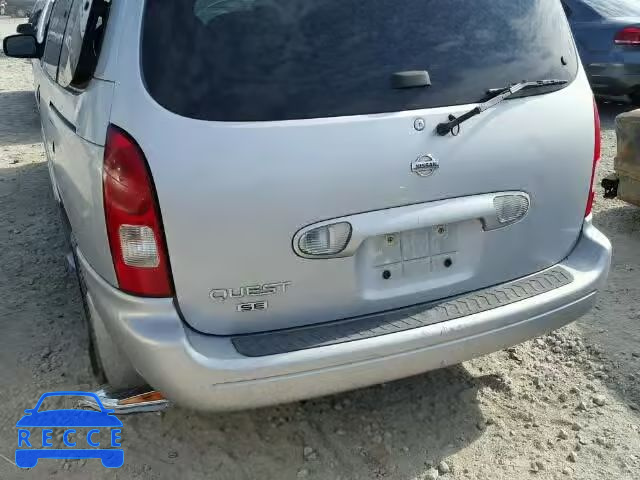 2001 NISSAN QUEST SE 4N2ZN16T91D831083 image 9