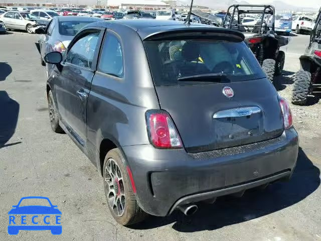 2015 FIAT 500 SPORT 3C3CFFHH1FT733246 image 2