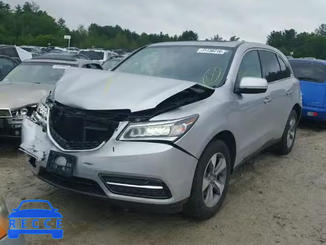 2014 ACURA MDX 5FRYD4H24EB018769 зображення 1