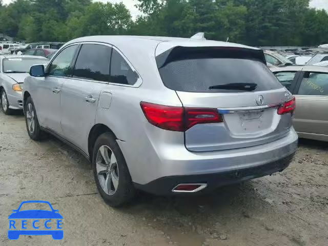 2014 ACURA MDX 5FRYD4H24EB018769 зображення 2