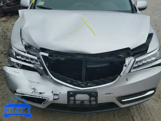 2014 ACURA MDX 5FRYD4H24EB018769 зображення 6