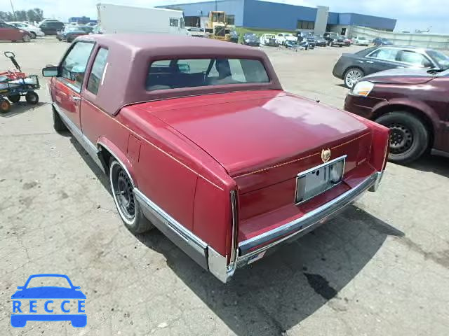 1991 CADILLAC DEVILLE 1G6CD13B4M4241162 image 2