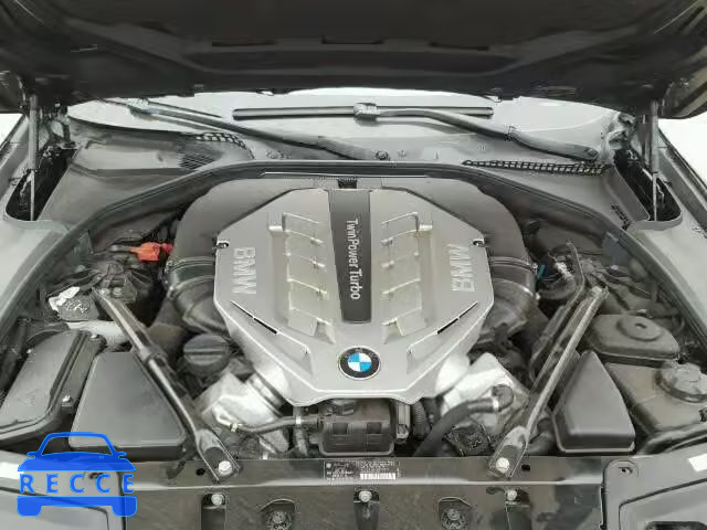 2011 BMW 550I WBAFR9C5XBC757109 зображення 6