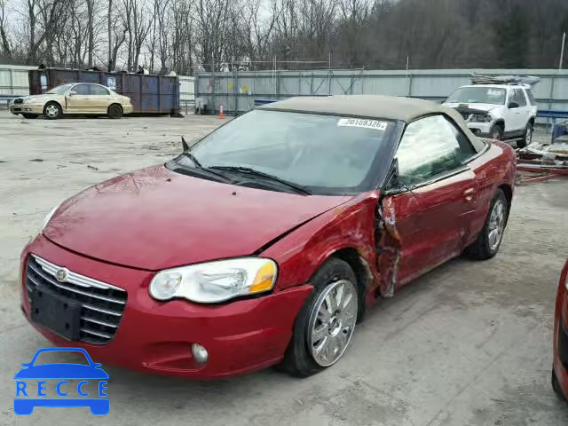 2005 CHRYSLER SEBRING LI 1C3EL65R45N642050 зображення 1