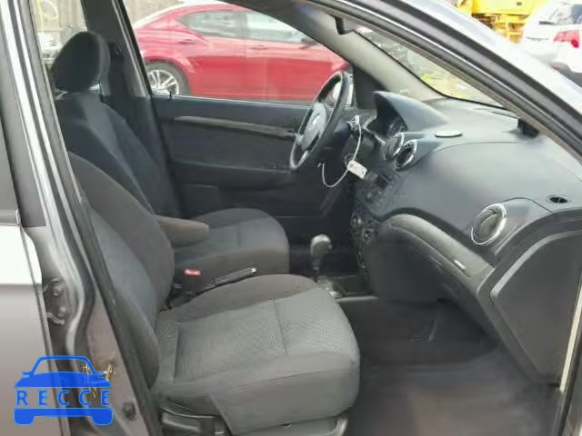 2007 CHEVROLET AVEO LT KL1TG56657B042784 зображення 4