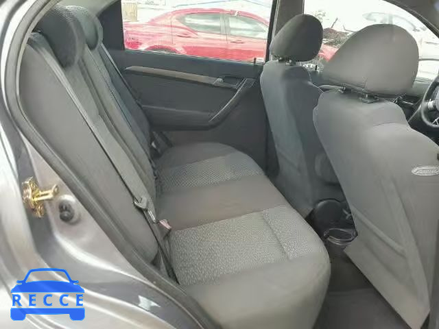 2007 CHEVROLET AVEO LT KL1TG56657B042784 зображення 5