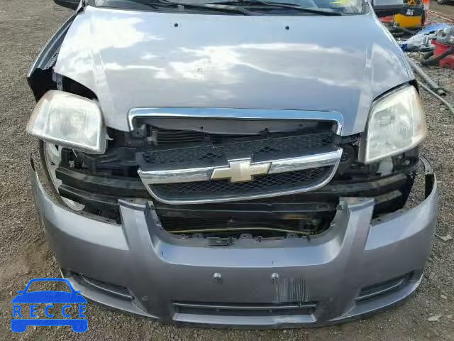 2007 CHEVROLET AVEO LT KL1TG56657B042784 зображення 8