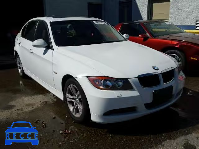 2008 BMW 328XI SULE WBAVC73578KP39246 image 0