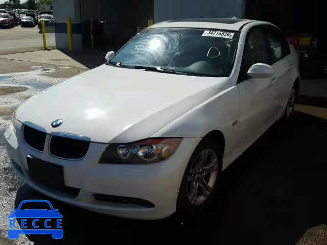 2008 BMW 328XI SULE WBAVC73578KP39246 зображення 1