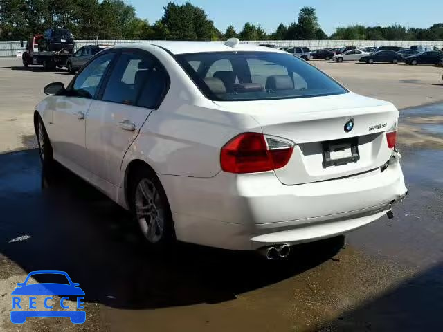 2008 BMW 328XI SULE WBAVC73578KP39246 зображення 2