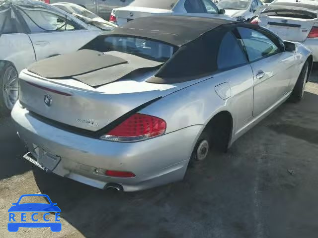 2006 BMW 650I WBAEK13426CN78304 зображення 3