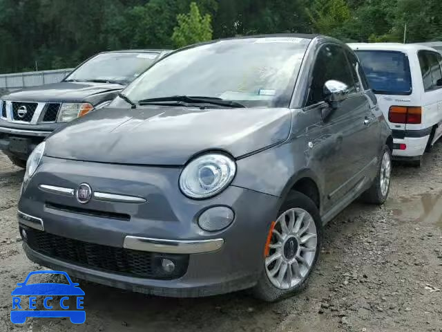 2012 FIAT 500 LOUNGE 3C3CFFERXCT142485 image 1