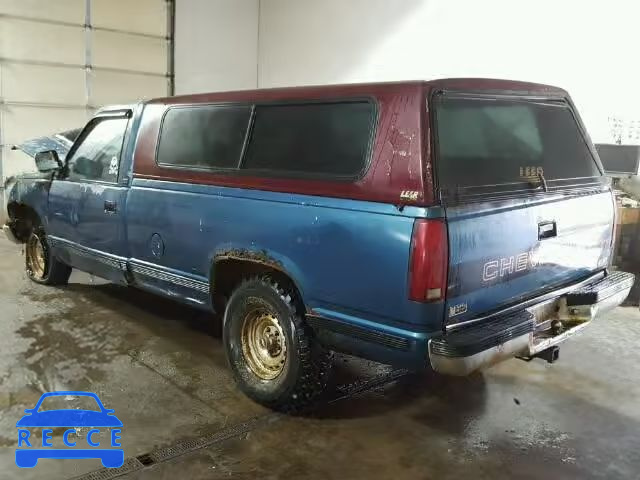 1991 CHEVROLET C1500 1GCDC14H1ME101409 image 2