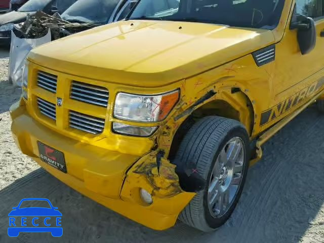 2010 DODGE NITRO DETO 1D4PU6GX4AW174826 зображення 8