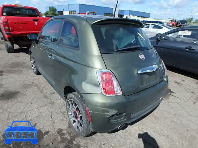 2012 FIAT 500 SPORT 3C3CFFBR4CT104917 зображення 2