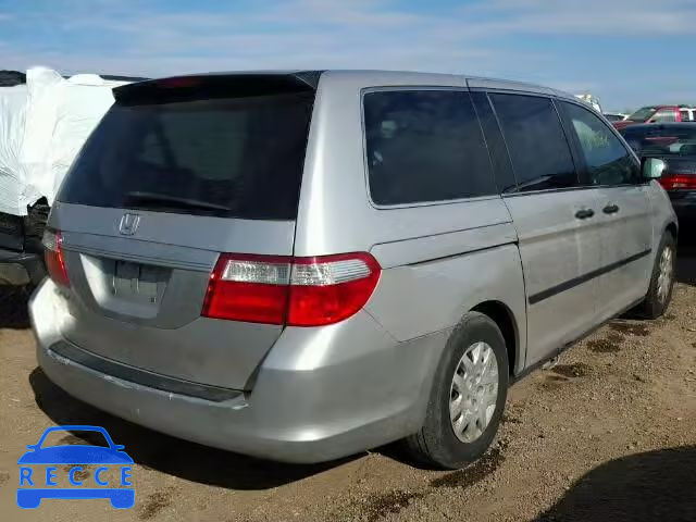 2007 HONDA ODYSSEY LX 5FNRL38247B131742 image 3