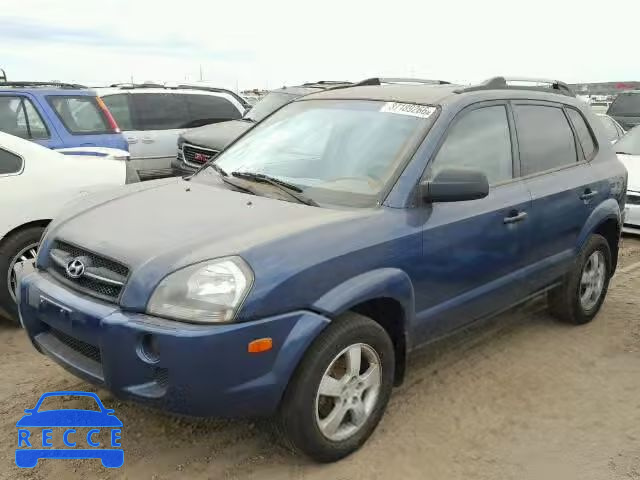 2005 HYUNDAI TUCSON GL KM8JM12B65U070935 Bild 1