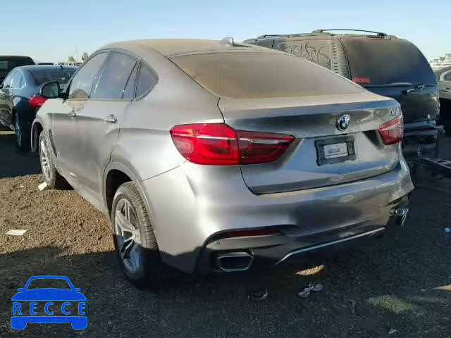 2016 BMW X6 XDRIVE3 5UXKU2C51G0N83929 image 2