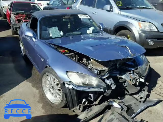 2002 HONDA S2000 JHMAP11422T000458 image 0