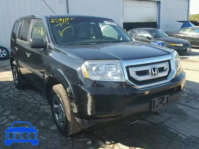 2011 HONDA PILOT LX 5FNYF4H28BB025537 image 0