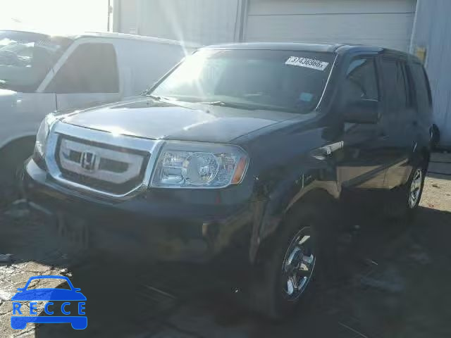 2011 HONDA PILOT LX 5FNYF4H28BB025537 image 1