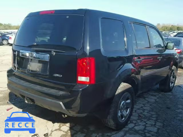 2011 HONDA PILOT LX 5FNYF4H28BB025537 image 3