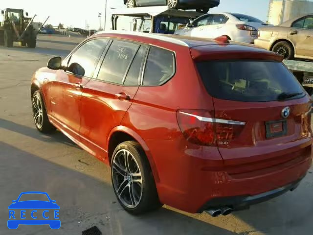2016 BMW X3 XDRIVE2 5UXWX9C55G0D87531 image 2