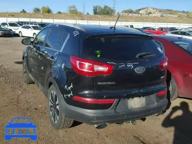 2011 KIA SPORTAGE E KNDPCCA68B7169087 image 2