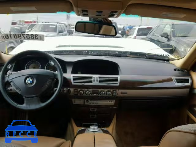 2006 BMW 750I WBAHL83576DT05963 зображення 8