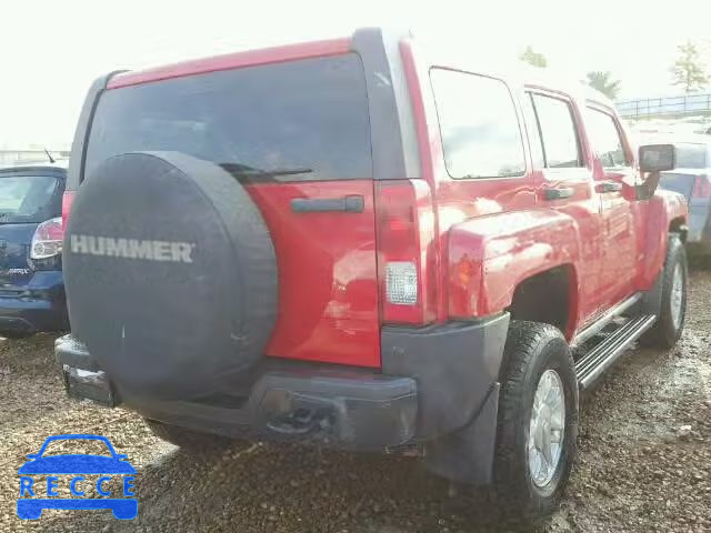 2008 HUMMER H3 SUV 5GTEN13EX88102514 image 3