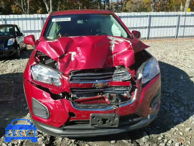 2015 CHEVROLET TRAX LS KL7CJKSB6FB077566 image 8