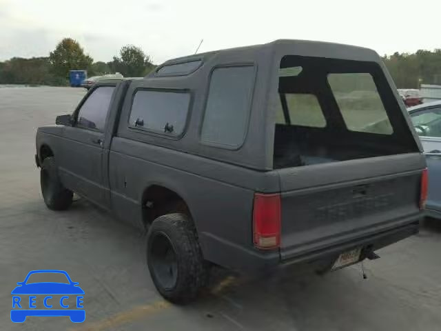 1991 CHEVROLET S10 1GCCS14E0M2152812 image 2