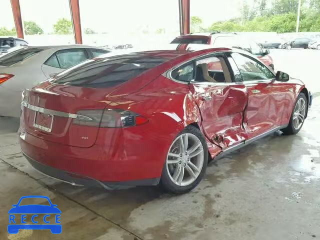 2014 TESLA MODEL S 5YJSA1S13EFP48722 image 3